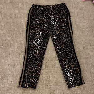 Pam & Gela Cheetah Track Pants